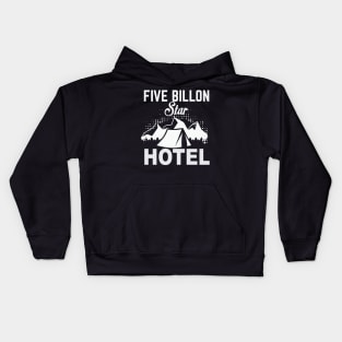 5 Billion Star hotel Outdoors Camping Kids Hoodie